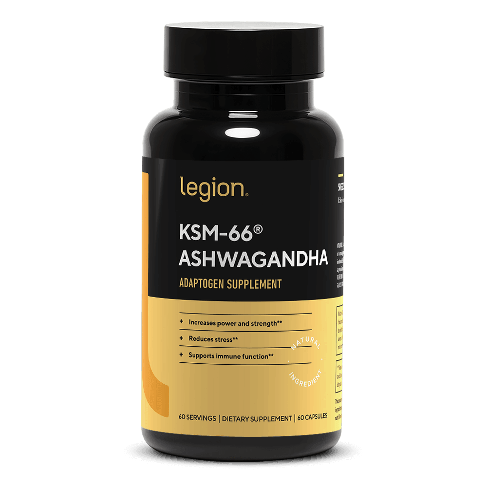 Legion KSM-66® Ashwagandha Adaptogen Supplement