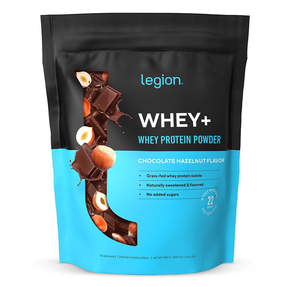 Legion Whey Protein Isolate Powder ( Chocolate Hazenut Flavor)