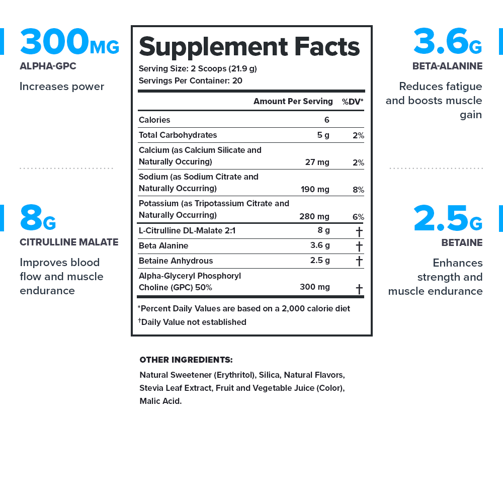 Pulse Caffeine-Free Pre-Workout Supplement