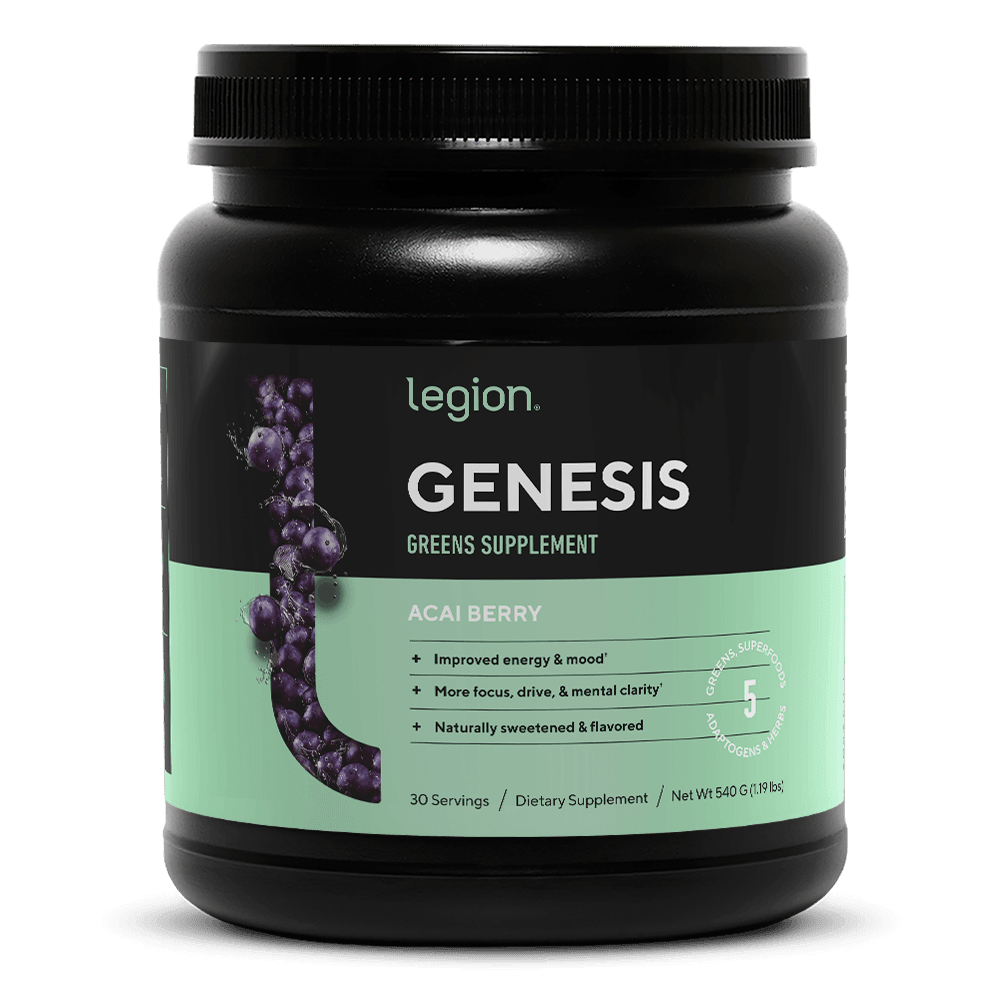 Legion Genesis Greens Supplement ( Acai Berry)