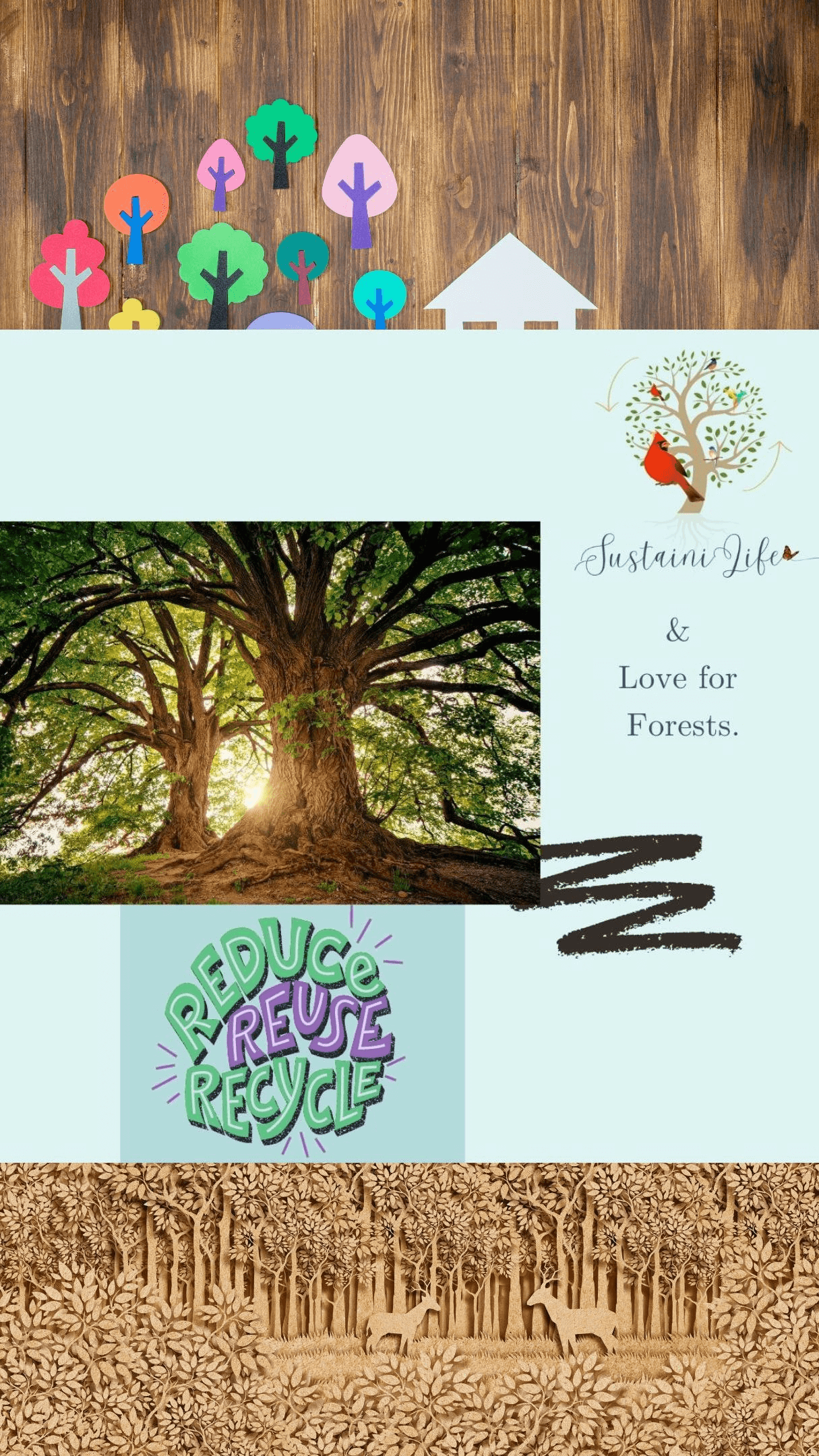 SustainiLife & Love for Forests! - Sustainable Living Life