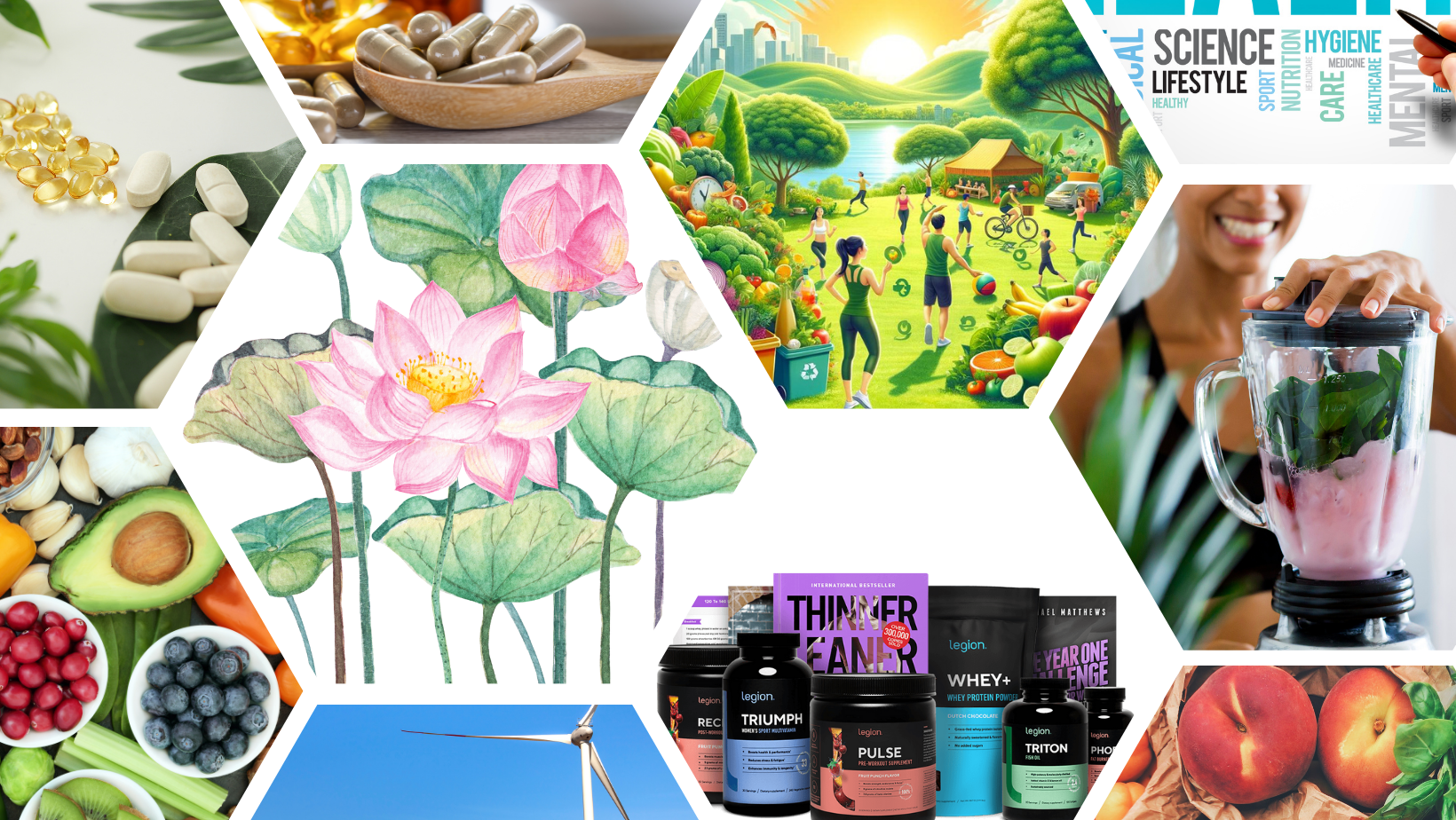 Wellness products that support a healthier lifestyle.