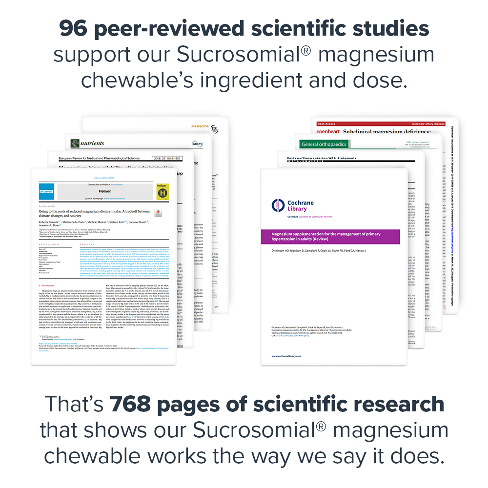 Legion Sucrosomial® Magnesium Chewable