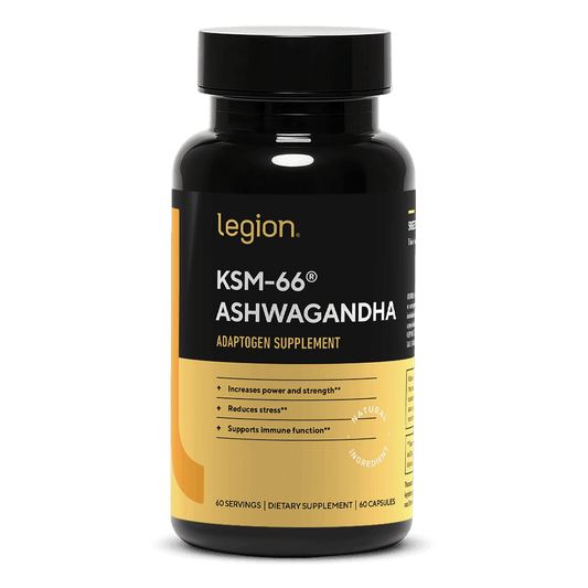 Legion KSM-66® Ashwagandha Adaptogen Supplement
