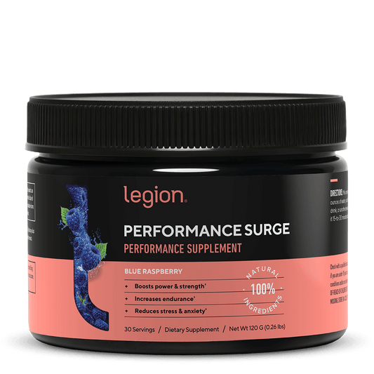 Legion Performance Surge Performance Supplement ( Blue Raspberry)