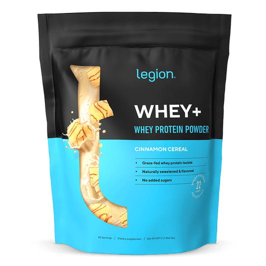 Legion Whey Protein Isolate Powder- 30 servings ̣(Cinnamol Cereal)