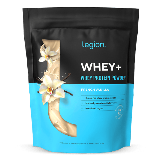 Legion Whey Protein Isolate Powder- 30 servings  (French Vanilla)
