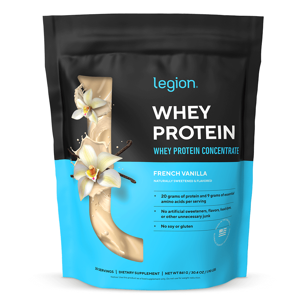 Legion Whey Protein Concentrate - 30 servings (2 lbs)