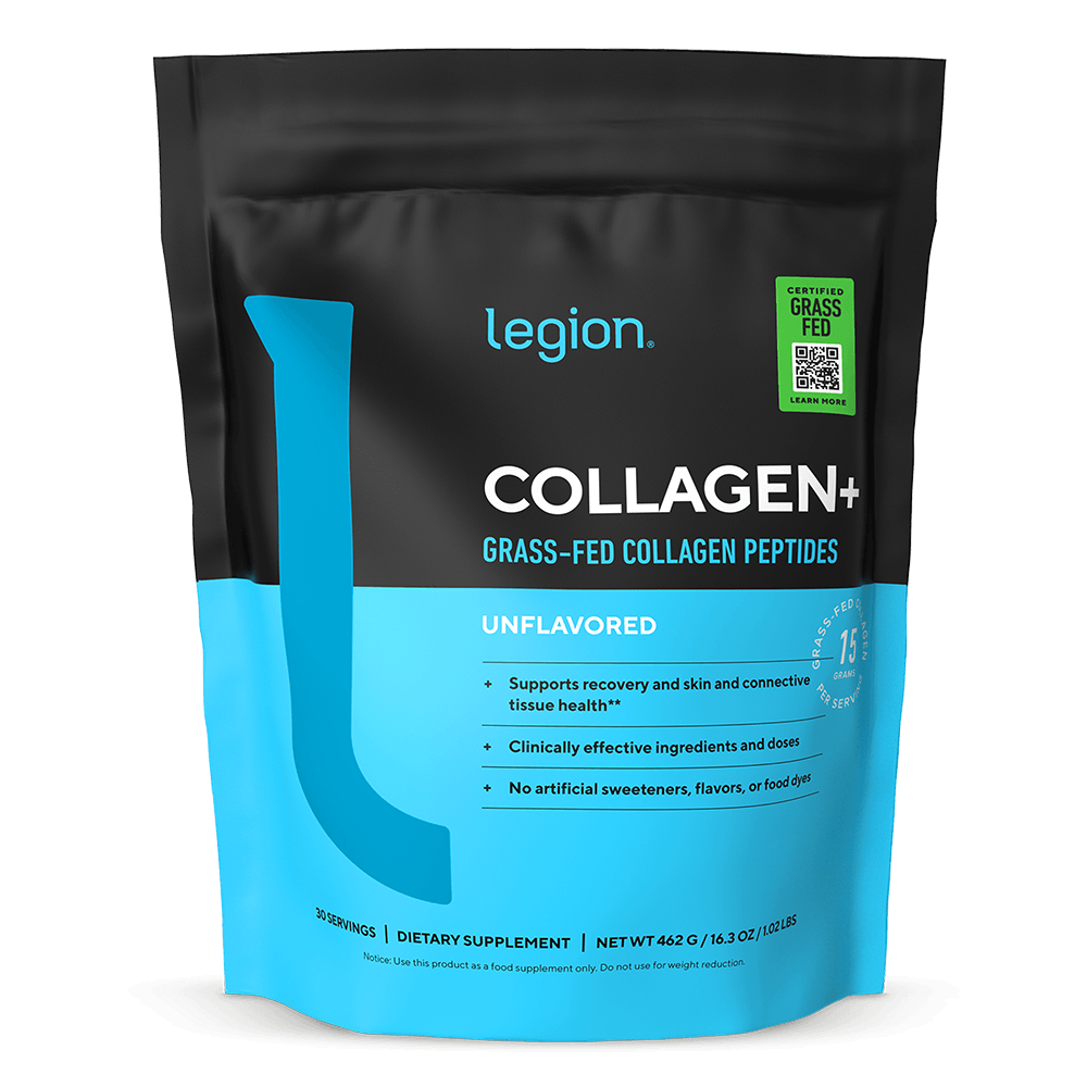 Legion Collagen+ Grass-Fed Collagen Peptides ( 30 Servings)