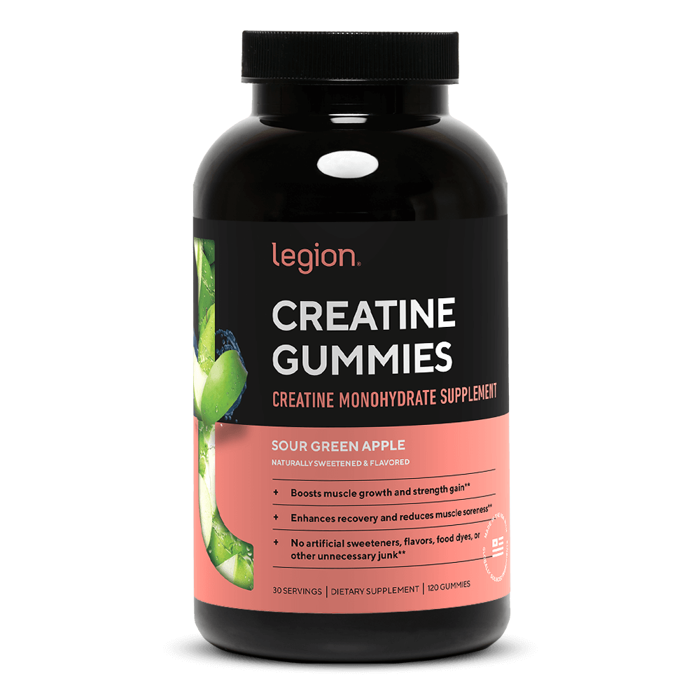 Legion Creatine Gummies Creatine Monohydrate Supplement