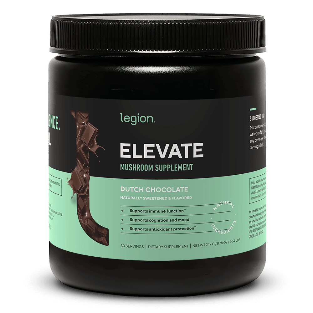 Legion Elevate Mushroom Supplement - Dutch Chocolate
