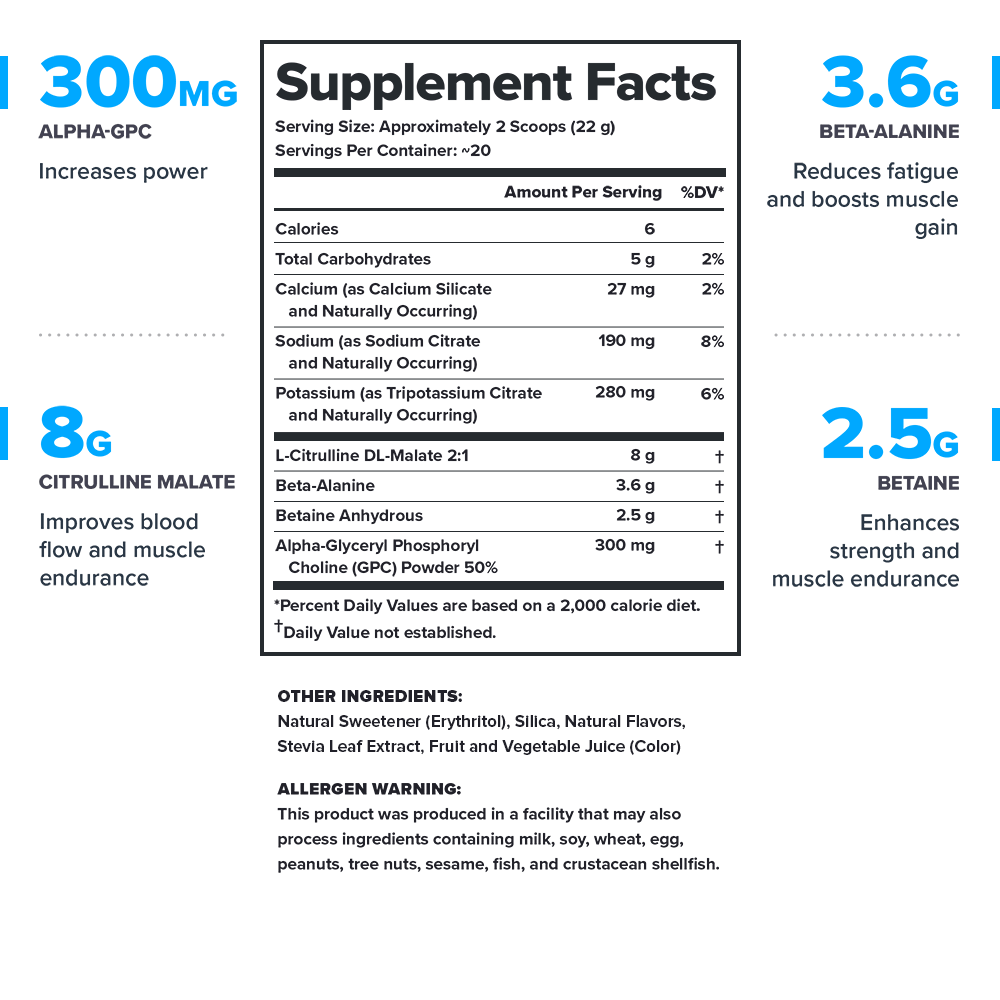 Legion Pulse Caffeine-Free Pre-Workout Supplement