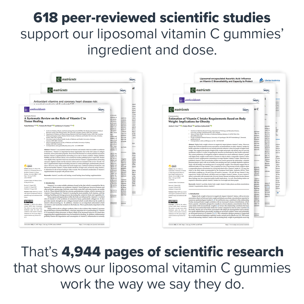 Legion Liposomal Vitamin C Gummies ( 60 gummies)