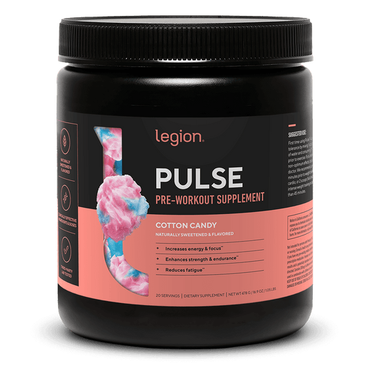 Legion Pulse Pre-Workout Supplement (Cotton Candy)