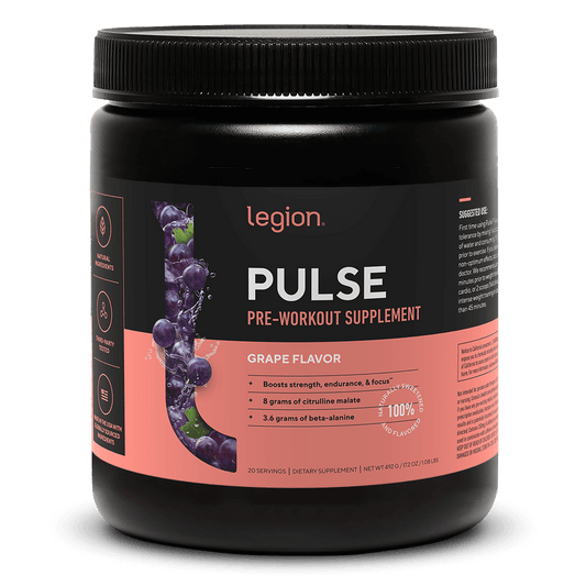 Legion Pulse Pre-Workout Supplement ( Grape)