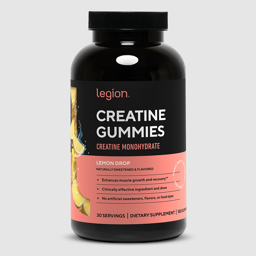 Legion Creatine Gummies Creatine Monohydrate Supplement