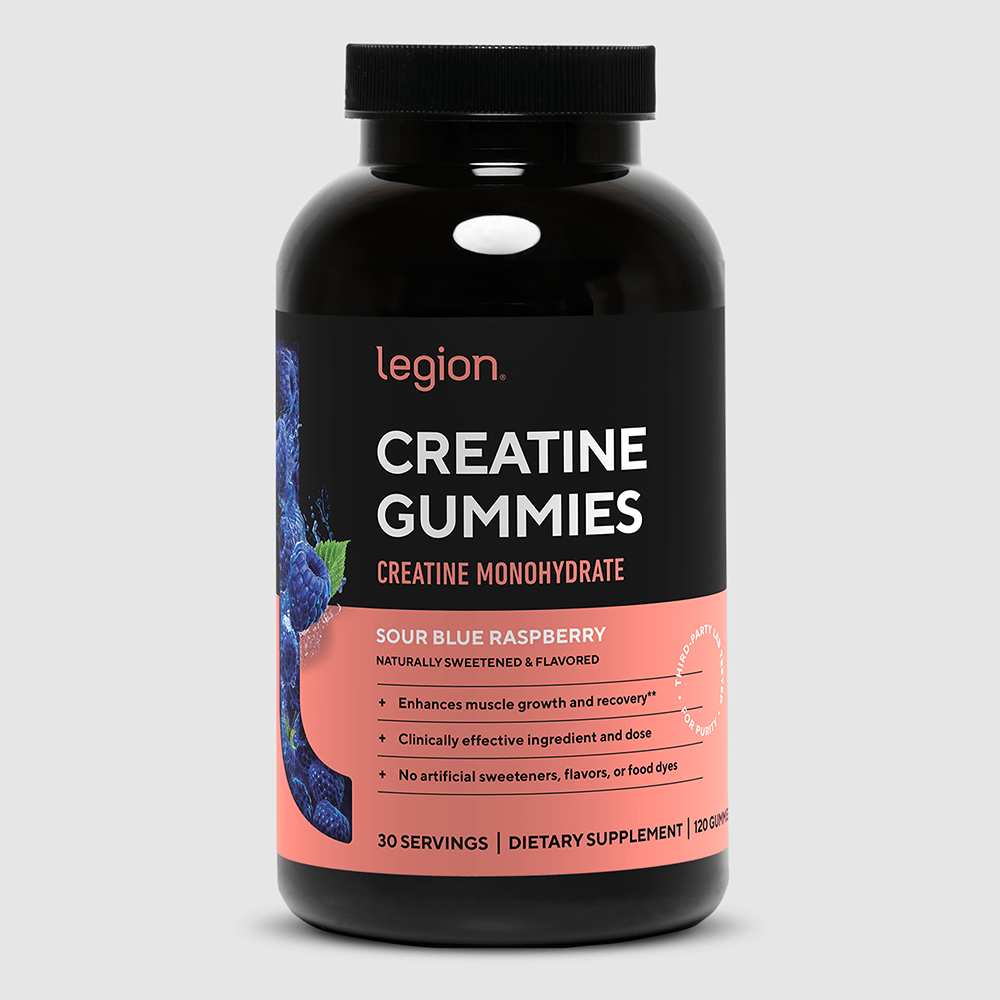 Legion Creatine Gummies Creatine Monohydrate Supplement