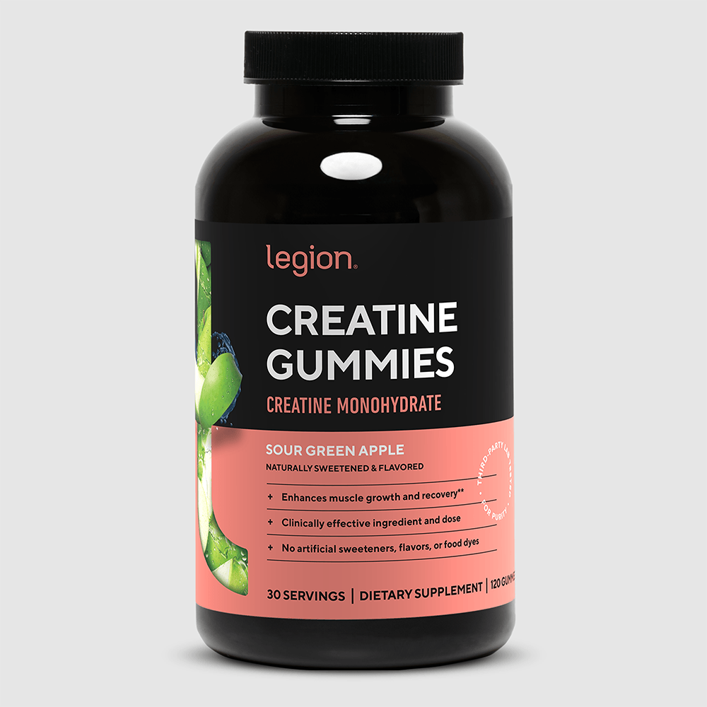 Legion Creatine Gummies Creatine Monohydrate Supplement