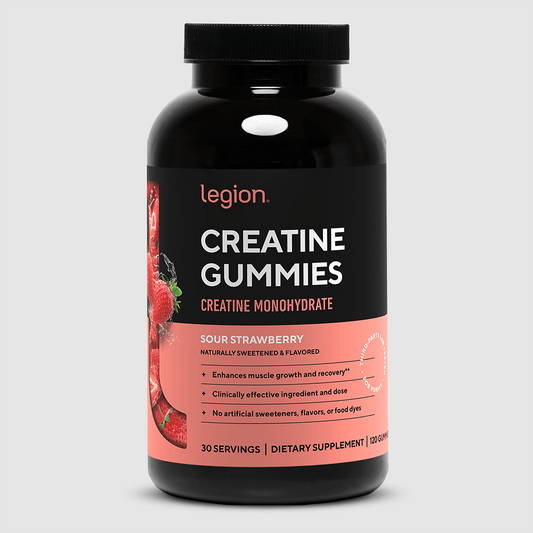 Legion Creatine Gummies Creatine Monohydrate Supplement