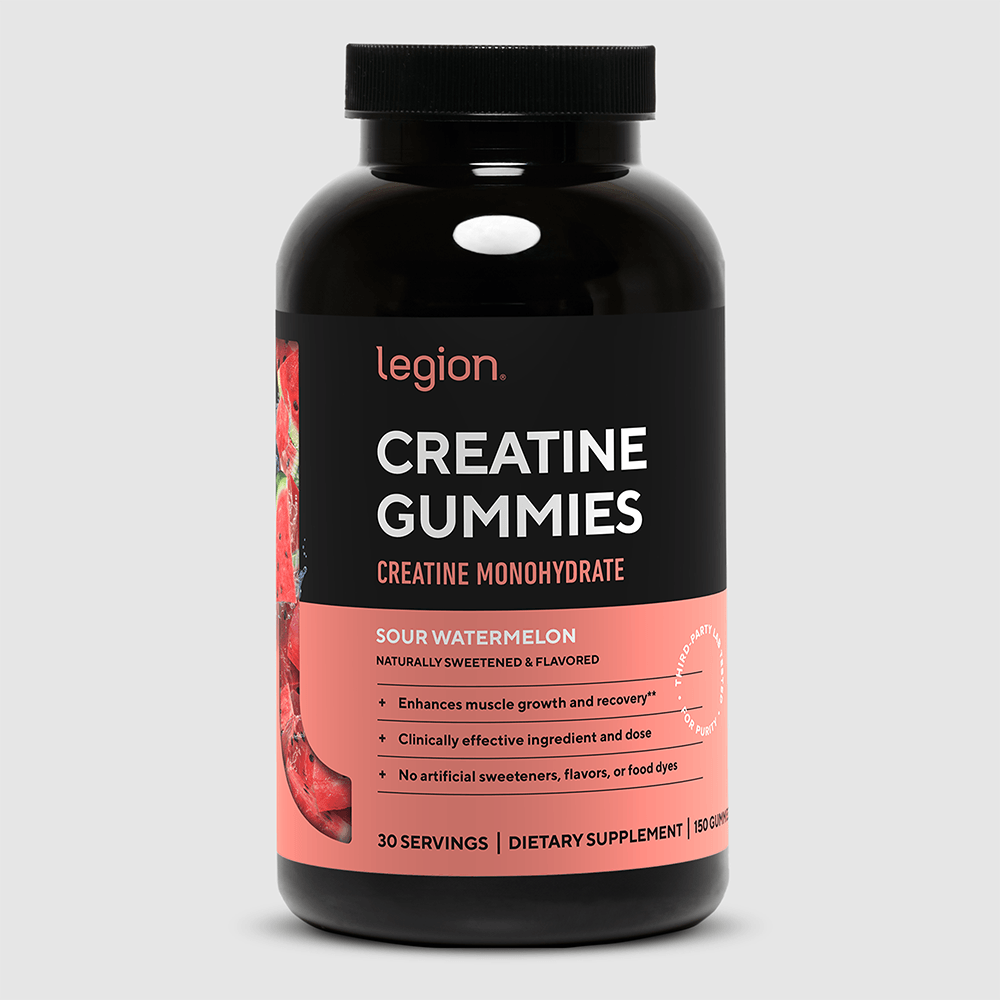 Legion Creatine Gummies Creatine Monohydrate Supplement