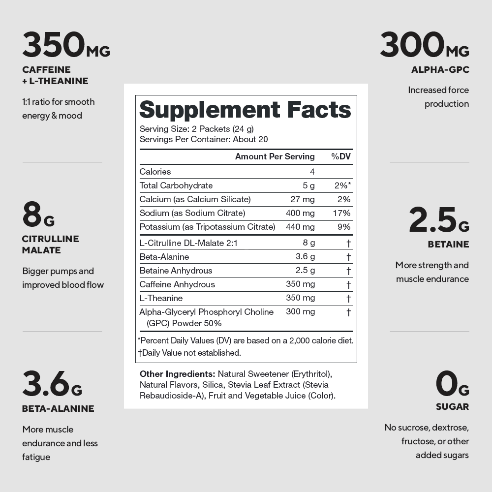 Legion Pulse Pre-Workout Supplement