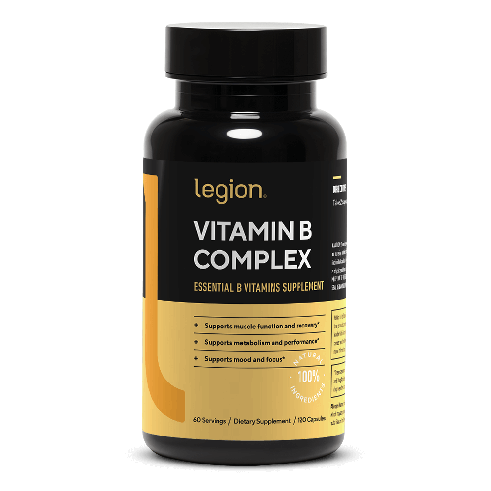 Legion Vitamin B Complex -  Essential B Vitamins Supplement